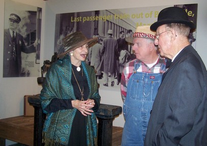 Costumed docents